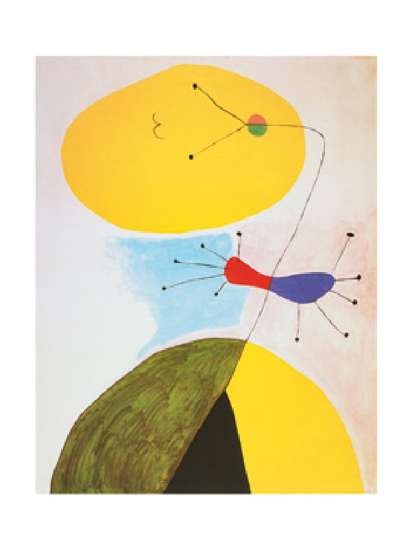 Titre de l‘image : Joan Miró - Portrait, 1938 - (JM-659)