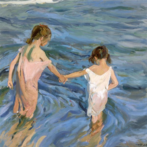 Children in the Sea à Joaquin Sorolla