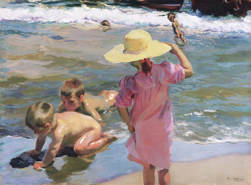 The Young Amphibians à Joaquin Sorolla