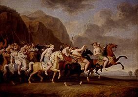 Amazones à cheval à Joh. Heinrich Wilhelm Tischbein