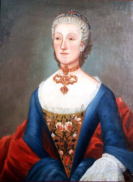 Portrait of Anne Elizabeth Amalie Berg (Simonsen) à Johan Christian Remin