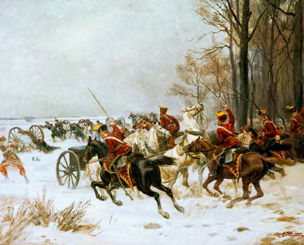 Combat de Hebecourt à Johann Emil Hünten