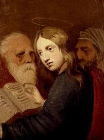 Jésus de 12 ans avec les savants en écriture