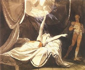 Kriemhilde voit Siegfried mort en rêve