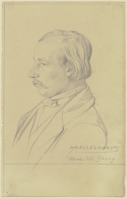Portrait of Mr Koch à Johann Heinrich Hasselhorst