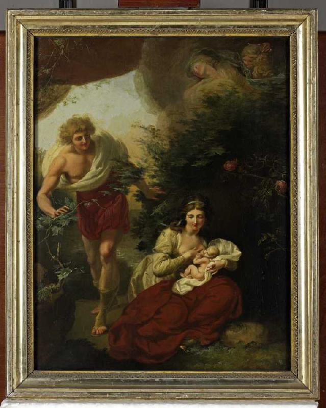 Szene aus Wielands 'Oberon' à Johann Heinrich Ramberg
