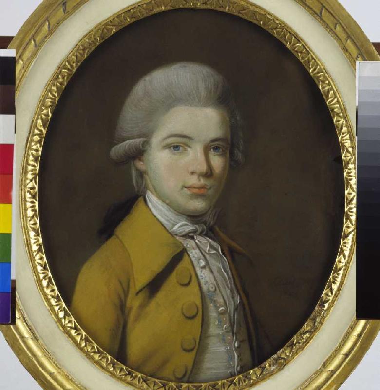 Alexander von Humboldt (Jugendbildnis) à Johann Heinrich Schmidt