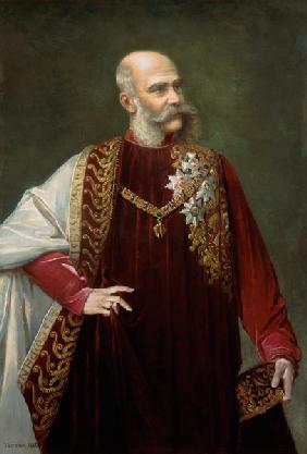 Portrait de l'empereur Franz Joseph.