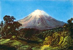 Le volcan Popocatépetl'