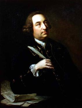 Portrait of John Christopher Smith (1712-95), musician and amanuensis of Handel