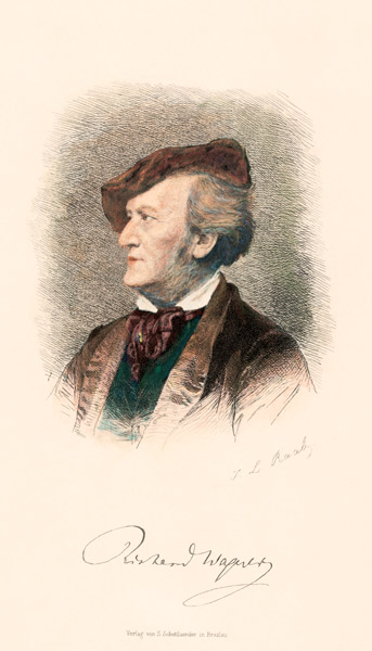 Richard Wagner, Komponist  à Johann Leonhard Raab