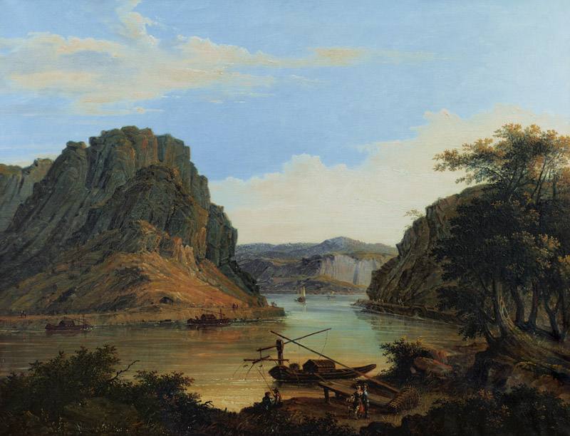 The Lorelei Rock à Johann Ludwig Bleuler