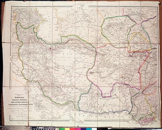Map of Central Asia à John Arrowsmith