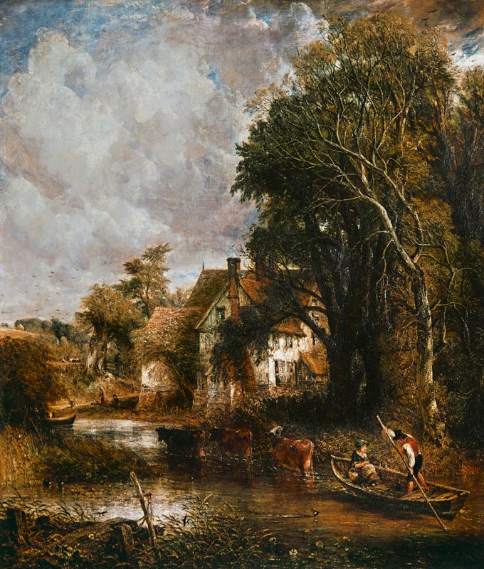 La ferme de la vallée à John Constable