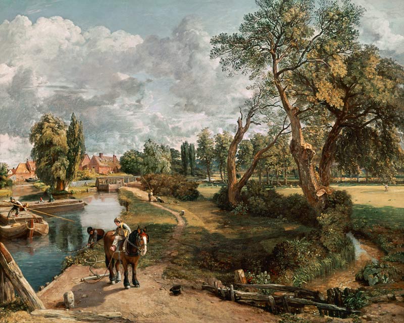 Flatford Mill à John Constable