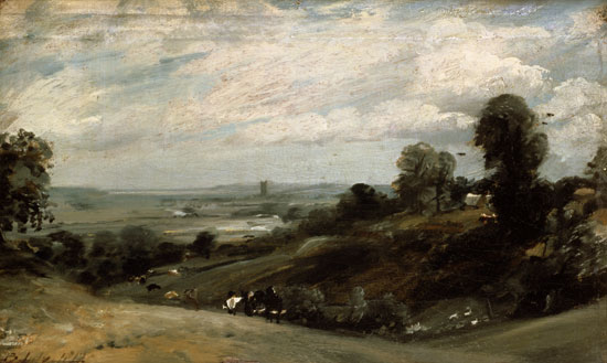 Dedham Vale from Langham à John Constable