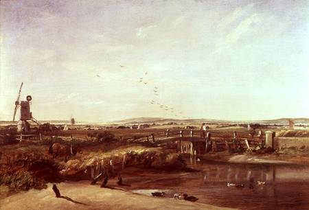 Mistley, Valley of the Stour à John Constable