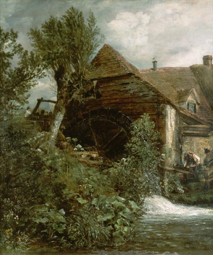 Watermill at Gillingham, Dorset à John Constable