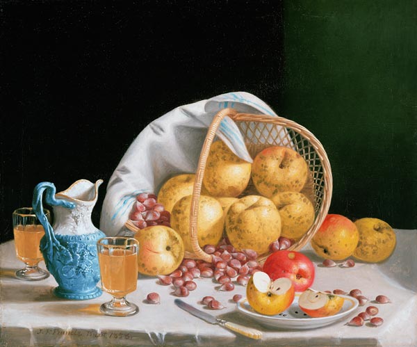 Still Life with Yellow Apples à John Francis