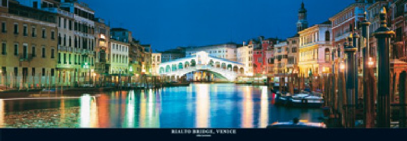Titre de l‘image : John Lawrence - Rialto Bridge, Venice