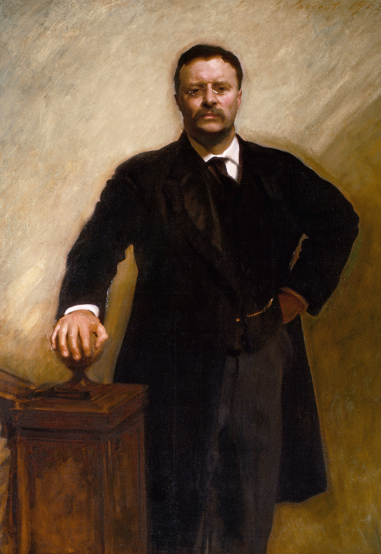 Portrait of Theodore Roosevelt à John Singer Sargent