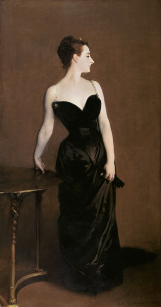 Madame X. (Mme Pierre Gautreau) à John Singer Sargent