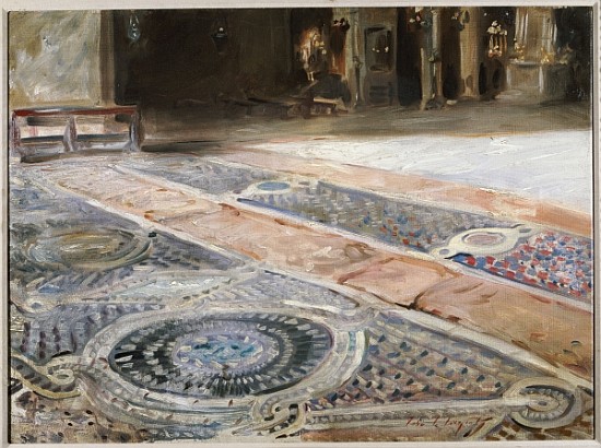 Venetian Interior à John Singer Sargent
