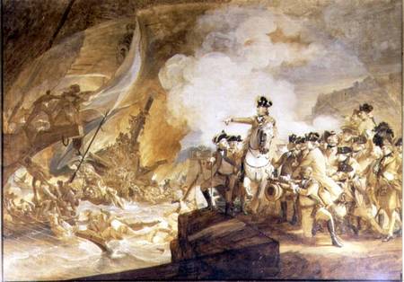 The Siege and Relief of Gibraltar, 14th September 1782 à John Singleton Copley