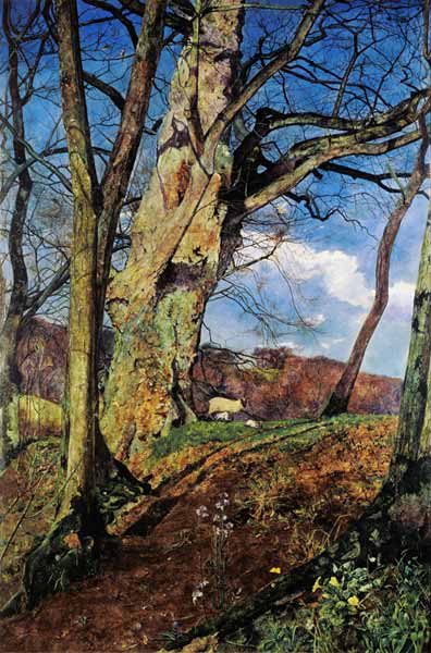 In Early Spring: A Study in March à John William Inchbold