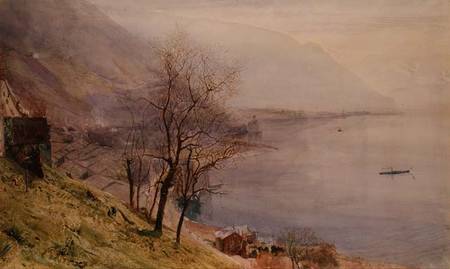 Above Montreux à John William Inchbold