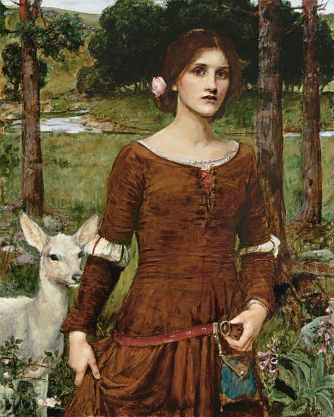 The Lady Clare à John William Waterhouse