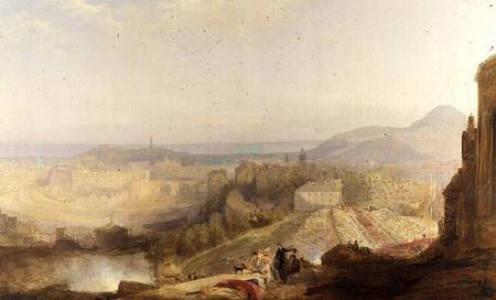 A Military Review on the Occasion of the Visit of George IV to Edinburgh à John Wilson Ewbank