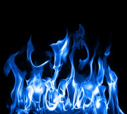 Blue flames à Jon Helgason