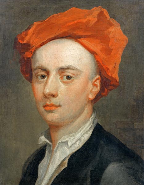 Portrait of John Gay (1685-1732), author of The Beggar's Opera à Jonathan Richardson