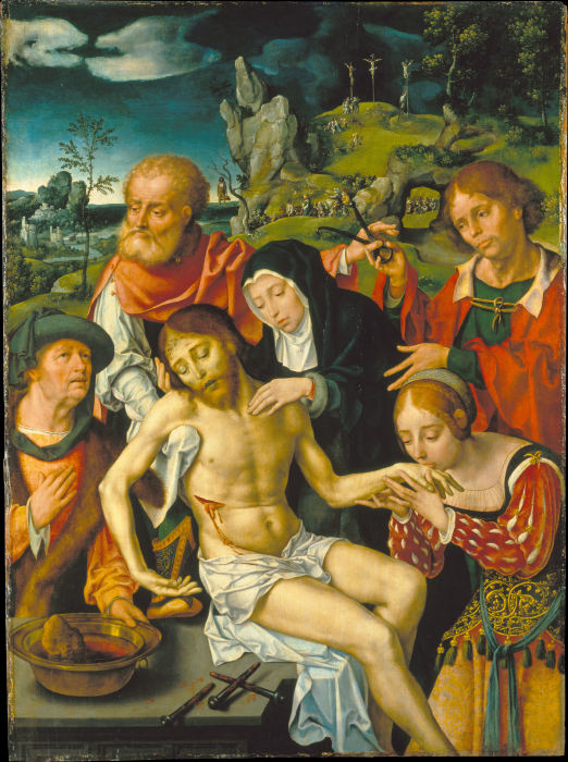 Lamentation of Christ à Joos van Cleve