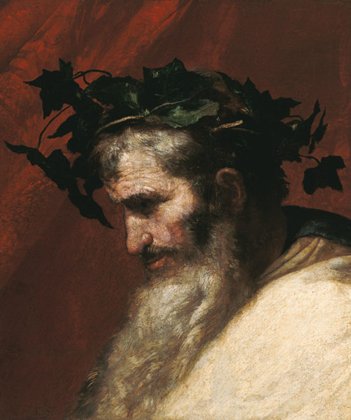 Head of an Old Man, fragment from the Triumph of Bacchus à José (ou Jusepe) de Ribera