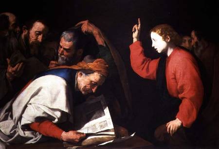 Christ among the Doctors à José (ou Jusepe) de Ribera