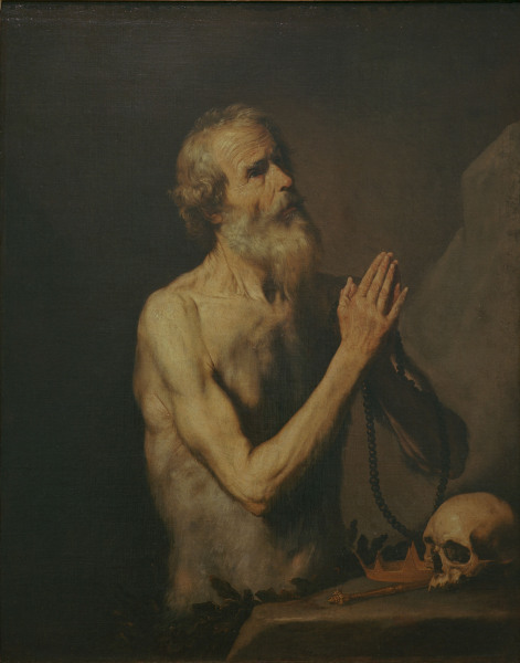 J.de Ribera / St. Onuphrius à José (ou Jusepe) de Ribera