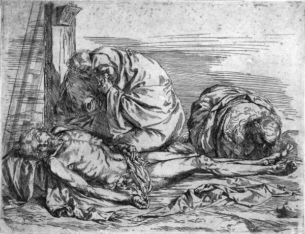 J.de Ribera, Beweinung Christi à José (ou Jusepe) de Ribera