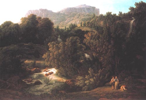 Paysage de montagne à Joseph Anton Koch