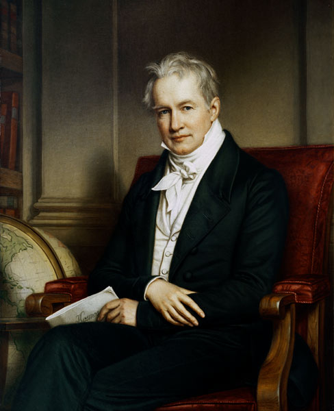 Humboldt, Alexander Freiherr von, Portrait à Joseph Karl Stieler