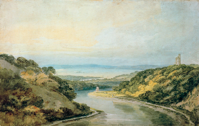 W.Turner / Avon Gorge / Watercolour à William Turner