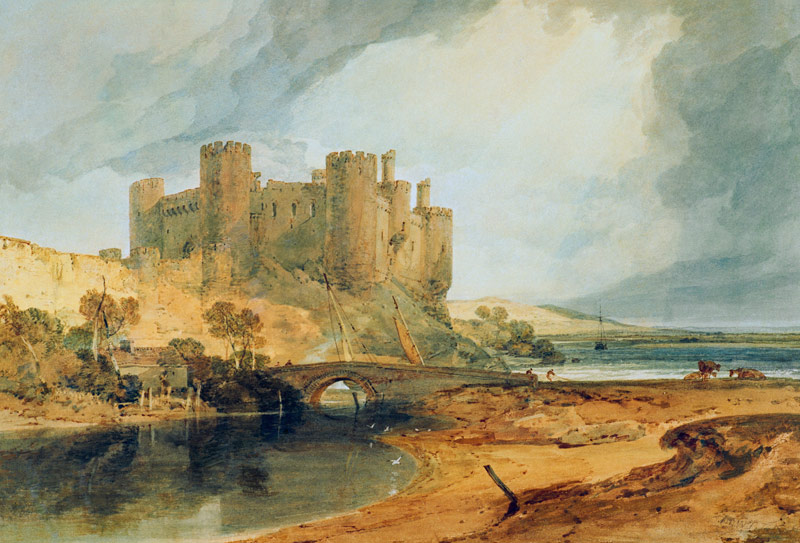 W.Turner, Conway Castle à William Turner