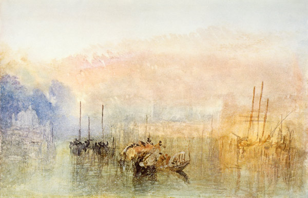 Turner / Venice, Entrance to Grand Canal à William Turner