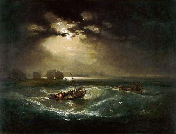 Pêcheurs en mer à William Turner