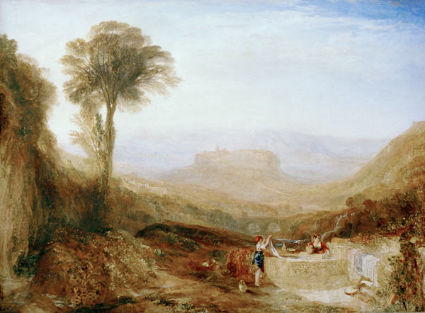 W.Turner, Ansicht von Orvieto à William Turner
