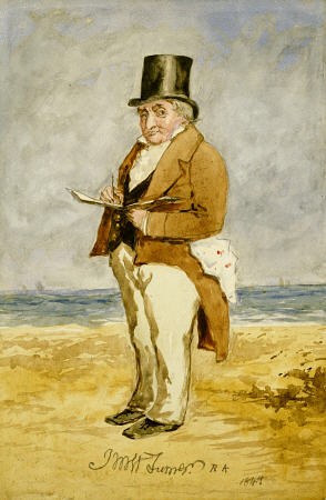 Portrait de William Turner en reproduction imprimée ou peinte