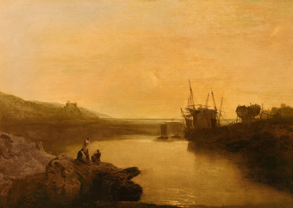 W.Turner, Harlech Castle / Gemälde à William Turner
