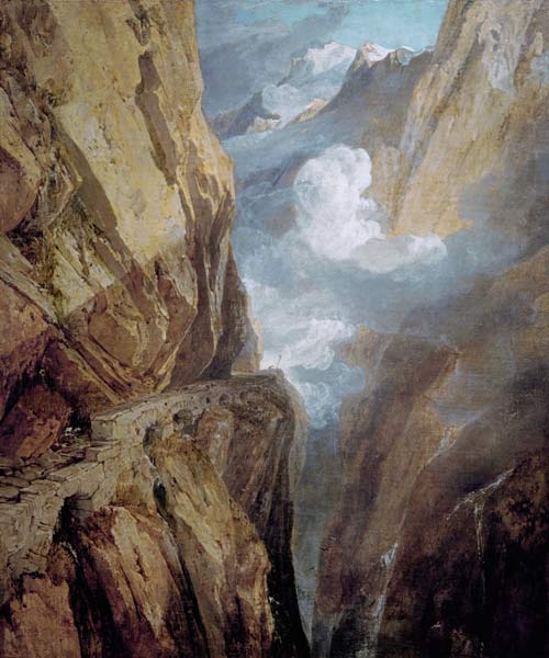 William Turner, Der St. Gotthard-Pass à William Turner