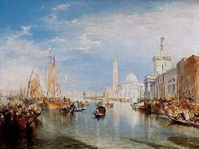 Venise, Dogana et s.Giorgio Maggiore